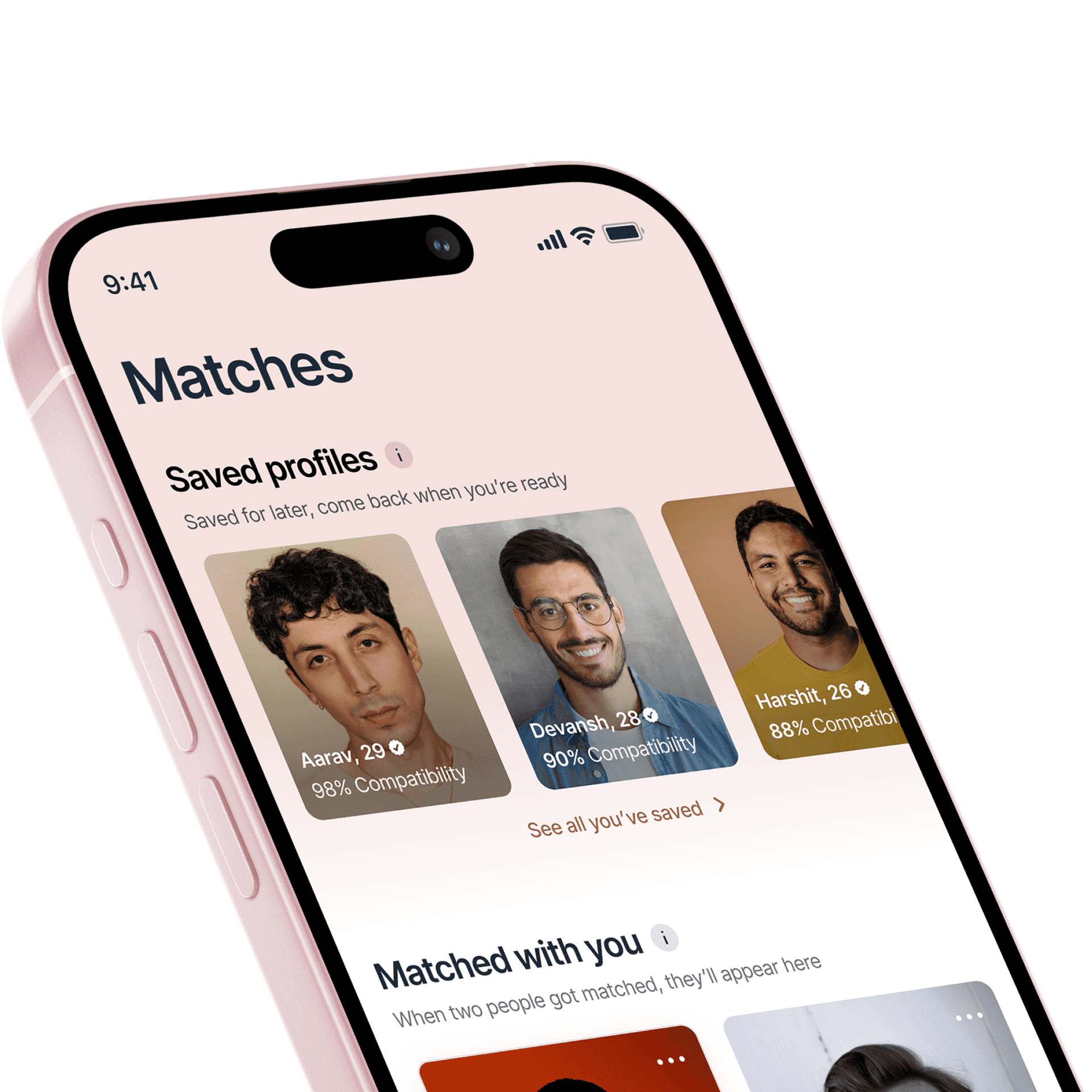 Work Mingle App UI